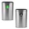 Alpine Industries Trash Can, Stainless Steel Brushed, Stainless Steel/Plastic ALP470-40L-CO-T - alternate 3